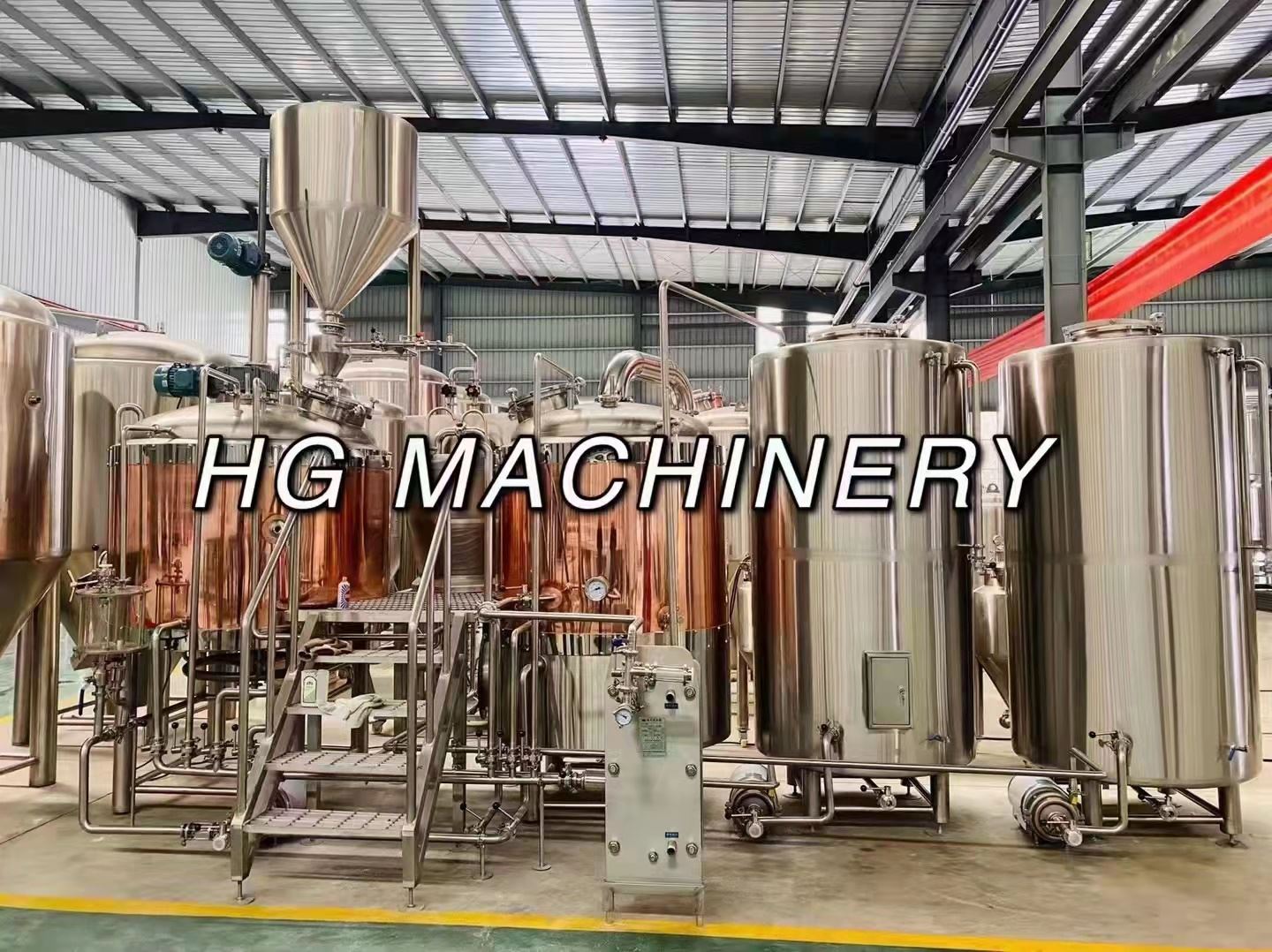 copper brewing equipment