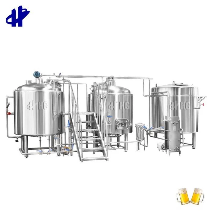 1000L 3 Vessels Mashing System